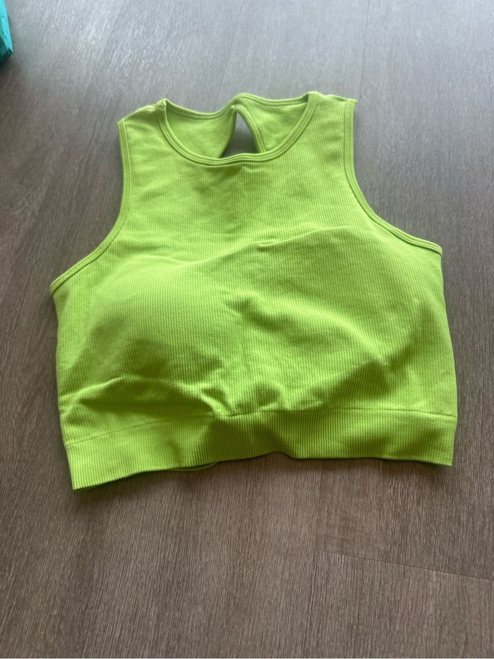 ✨ Neon Green Ribbed Activewear Set ✨ - Picture 4 of 7